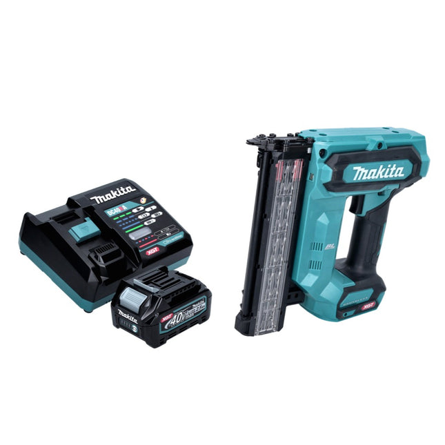 Makita FN 001 GD1 Akumulatorowa gwoździarka bezszczotkowa 40 V max. XGT Brushless + 1x akumulator 2,5 Ah + ładowarka