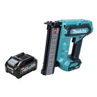 Clavadora con cabezal de batería Makita FN 001 GM1 40 V máx. XGT sin escobillas + 1x batería 4,0 Ah - sin cargador