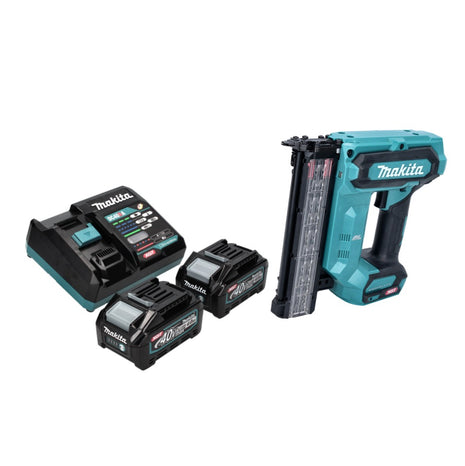 Makita FN 001 GM2 Akku Stauchkopfnagler 40 V max. XGT Brushless + 2x Akku 4,0 Ah + Ladegerät