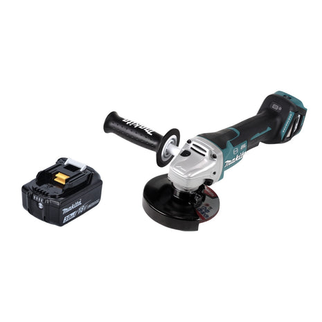 Makita DGA 517 F1 Akku Winkelschleifer 18 V 125 mm Brushless + 1x Akku 3,0 Ah - ohne Ladegerät