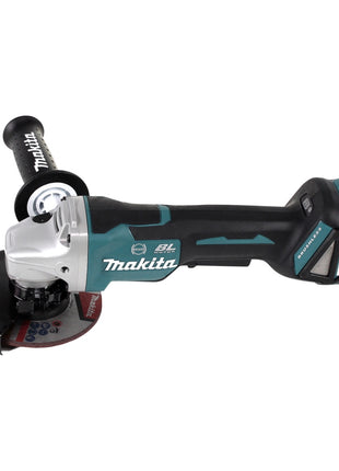 Makita DGA 517 RM Akku Winkelschleifer 18 V 125 mm Brushless + 2x Akku 4,0 Ah + Ladegerät