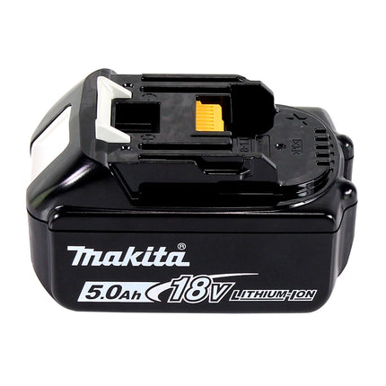 Makita DGA 517 T1 akumulatorowa szlifierka kątowa 18 V 125 mm bezszczotkowa + 1x akumulator 5,0 Ah - bez ładowarki