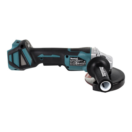 Makita DGA 517 RT1 akumulatorowa szlifierka kątowa 18 V 125 mm bezszczotkowa + 1x akumulator 5,0 Ah + ładowarka