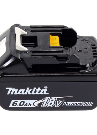 Makita DGA 517 G1 akumulatorowa szlifierka kątowa 18 V 125 mm bezszczotkowa + 1x akumulator 6,0 Ah - bez ładowarki