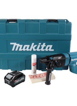 Martillo combinado a batería Makita HR 007 GM101 40 V máx. 3,0 J SDS plus XGT + 1x batería 4,0 Ah + estuche - sin cargador