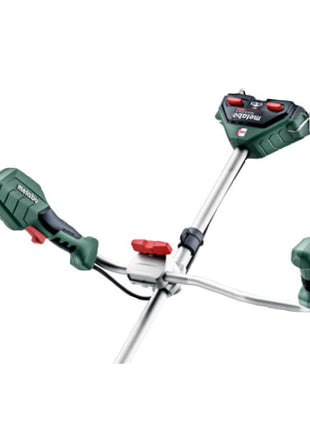 Desbrozadora de batería Metabo FSB 36-18 LTX BL 40 36 V (2x 18 V) bimando sin escobillas + 2x batería 4,0 Ah + cargador