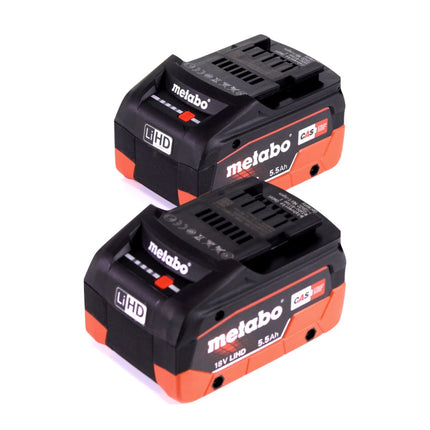 Metabo FSB 36-18 LTX BL 40 Akumulatorowa wykaszarka szczotkowa 36 V ( 2x 18 V ) dwuręczna bezszczotkowa + 2x akumulator 5,5 Ah - bez ładowarki