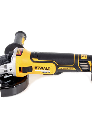 DeWalt DCG 405 P3 Akku Winkelschleifer 18 V 125 mm Brushless + 3x Akku 5,0 Ah + Ladegerät + TSTAK - Toolbrothers