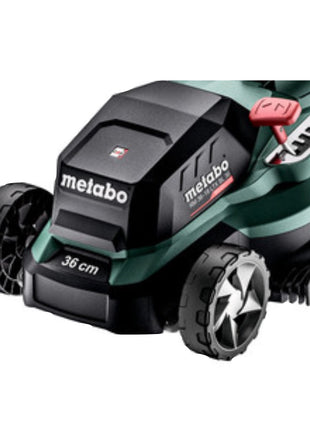 Metabo RM 36-18 LTX BL 36 Akku Rasenmäher 36 V ( 2x 18 V ) LTX Brushless + 2x Akku 4,0 Ah + Ladegerät - Toolbrothers