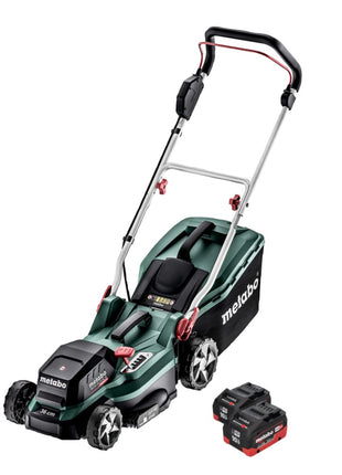 Metabo RM 36-18 LTX BL 36 Akku Rasenmäher 36 V ( 2x 18 V ) LTX Brushless + 2x Akku 10,0 Ah - ohne Ladegerät - Toolbrothers