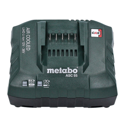 Zestaw podstawowy Metabo 1x akumulator Li-Power 18 V 4,0 Ah CAS Li-Ion ( 625027000 ) + ładowarka ASC 55 ( 627044000 )
