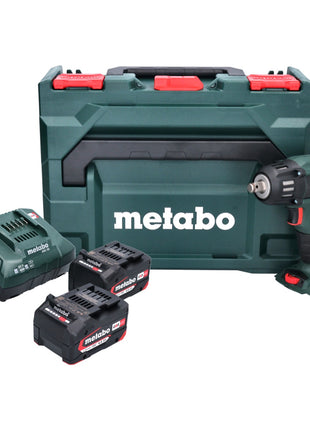 Metabo SSW 18 LTX 400 BL akumulatorowy klucz udarowy 18 V 400 Nm 1/2" ( 602205500 ) bezszczotkowy + 2x akumulator 4,0 Ah + ładowarka + metaBOX