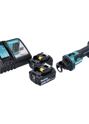 Makita DCO 181 RM Akku Rotationsschneider 18 V 32000 U/min Brushless + 2x Akku 4,0 Ah + Ladegerät - Toolbrothers