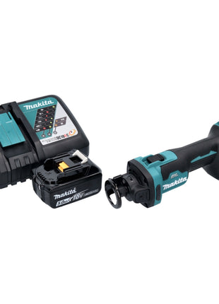 Makita DCO 181 RT1 Akku Rotationsschneider 18 V 32000 U/min Brushless + 1x Akku 5,0 Ah + Ladegerät - Toolbrothers