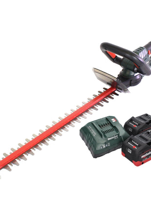 Metabo HS 18 LTX 55 Akku Heckenschere 18 V 53 cm + 2x Akku 5,5 Ah + Ladegerät - Toolbrothers