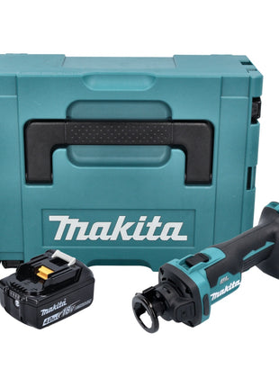 Makita DCO 181 M1J Akku Rotationsschneider 18 V 32000 U/min Brushless + 1x Akku 4,0 Ah + Makpac - ohne Ladegerät - Toolbrothers