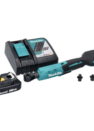 Makita DWR 180 RA1 wkrętarka akumulatorowa z grzechotką 18 V 47,5 Nm 1/4" 3/8" + 1x akumulator 2,0 Ah + ładowarka