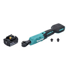 Makita DWR 180 M1 wkrętarka akumulatorowa z grzechotką 18 V 47,5 Nm 1/4