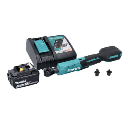 Makita DWR 180 RT1 akumulatorowa wkrętarka z grzechotką 18 V 47,5 Nm 1/4" 3/8" + 1x akumulator 5,0 Ah + ładowarka