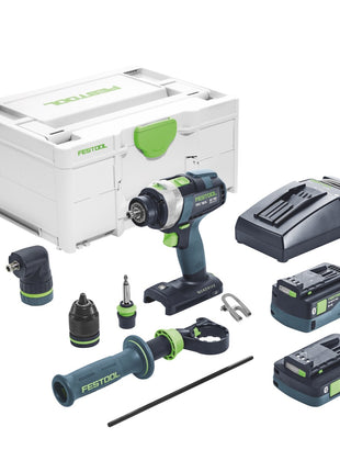 Festool TPC 18/4 5.2/4.0 I-Set Taladro percutor a batería QUADRIVE (577247)