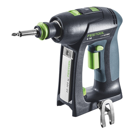 Zestaw Festool C 18 HPC 4,0 l akumulatorowa wiertarko-wkrętarka 18 V 45 Nm bezszczotkowa ( 576992 ) + 2x akumulator 4,0 Ah + ładowarka + przystawka mimośrodowa + przystawka kątowa + systainer