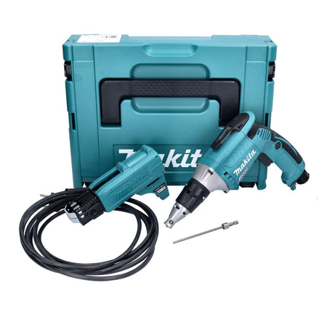 Makita FS 6300 RJX2 Schnellbauschrauber 570 W + Magazinvorsatz + Koffer