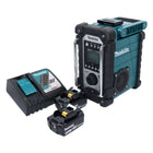 Makita DMR 107 RF Akku Baustellen Radio 7,2 - 18 V + 2x Akku 3,0 Ah + Ladegerät