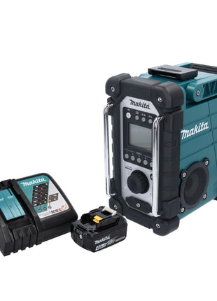 Makita DMR 107 RM1 Akku Baustellen Radio 7,2 - 18 V + 1x Akku 4,0 Ah + Ladegerät