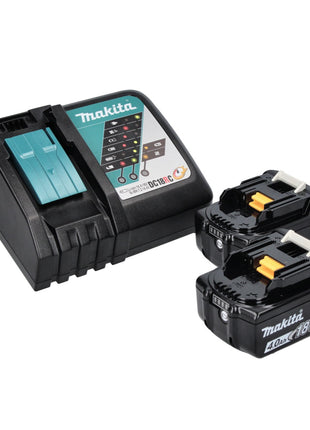 Makita DMR 107 RM Akku Baustellen Radio 7,2 - 18 V + 2x Akku 4,0 Ah + Ladegerät