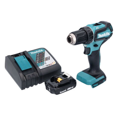 Makita DDF 485 RA1 Akku Bohrschrauber 18 V 50 Nm Brushless + 1x Akku 2,0 Ah + Ladegerät