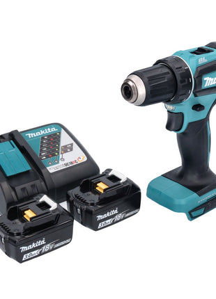 Makita DDF 485 RF Akku Bohrschrauber 18 V 50 Nm Brushless + 2x Akku 3,0 Ah + Ladegerät - Toolbrothers