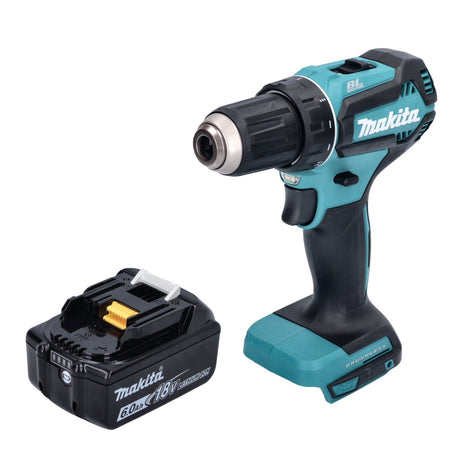 Makita DDF 485 G1 Akku Bohrschrauber 18 V 50 Nm Brushless + 1x Akku 6,0 Ah - ohne Ladegerät - Toolbrothers