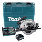 Sierra circular manual a batería Makita HS 009 GD101 XGT 40 V máx. 235 mm sin escobillas + 1x batería 2,5 Ah + cargador + estuche