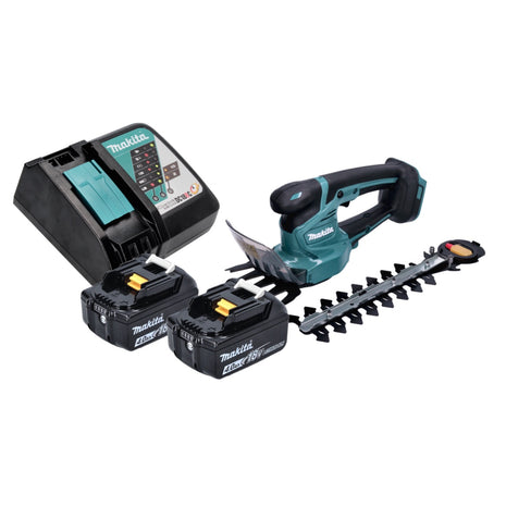 Akumulatorowe nożyce do trawy Makita DUM 111 RMX 18 V + 2x akumulator 4,0 Ah + ładowarka