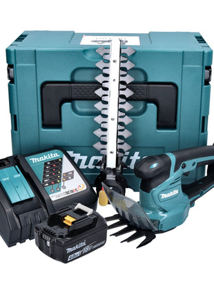 Makita DUM 111 RM1XJ Cisaille à gazon sans fil 18 V + 1x batterie 4,0 Ah + chargeur + Makpac