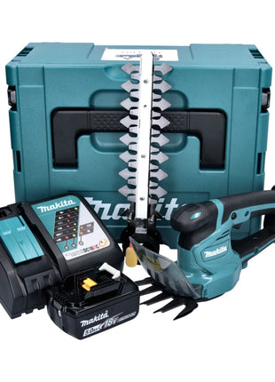 Makita DUM 111 RT1XJ Akku Grasschere Strauchschere 18 V + 1x Akku 5,0 Ah + Ladegerät + Makpac