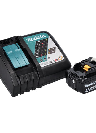 Makita DEADML 815 RM1 Lampe torche à batterie rechargeable LED 14.4 - 18 V 160 lm + 1x batterie 4.0 Ah + chargeur