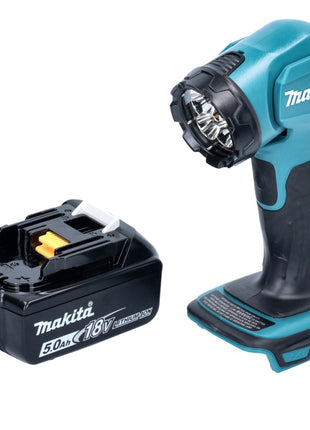 Makita DEADML 815 T1 LED akumulatorowa lampa ręczna 14,4 - 18 V 160 lm + 1x akumulator 5,0 Ah - bez ładowarki