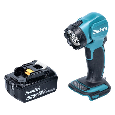 Makita DEADML 815 G1 LED akumulatorowa lampa ręczna 14,4 - 18 V 160 lm + 1x akumulator 6,0 Ah - bez ładowarki