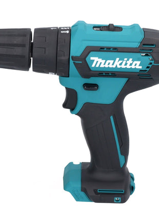 Taladro percutor inalámbrico Makita HP 333 DSAX1 12 V 30 Nm + 2x baterías 2,0 Ah + cargador + juego de brocas y brocas 74 piezas + maletín