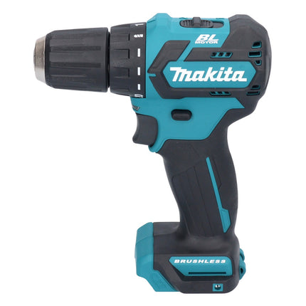 Makita DF 332 DSME akumulatorowa wiertarko-wkrętarka 12 V maks. 35 Nm bezszczotkowa + 2x akumulator 4,0 Ah + ładowarka + walizka
