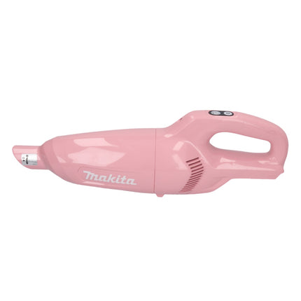 Odkurzacz akumulatorowy Makita CL 108 FDSAP 12 V 0,6 L różowy + 1x akumulator 2,0 Ah + ładowarka