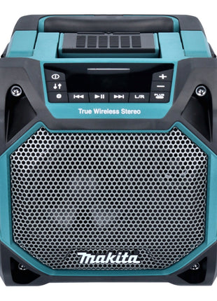 Makita DMR 203 M1 Altavoz Bluetooth 12 V 18 V IP64 + 1x batería 4,0 Ah - sin cargador