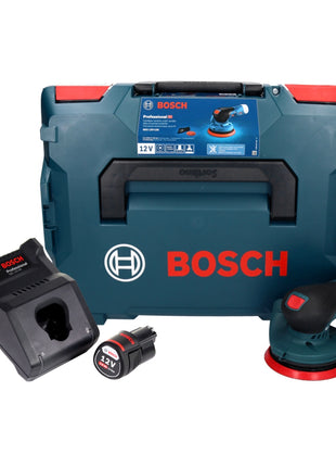 Bosch GEX 12V-125 Professional Akku Exzenterschleifer 12 V 125 mm Brushless + 1x Akku 3,0 Ah + Ladegerät + L-Boxx - Toolbrothers