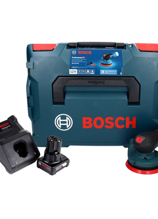 Bosch GEX 12V-125 Professional Akku Exzenterschleifer 12 V 125 mm Brushless + 1x Akku 6,0 Ah + Ladegerät + L-Boxx - Toolbrothers