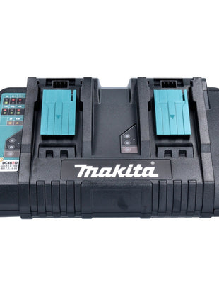 Zestaw Makita Power Source Kit 18 V z akumulatorem 2x BL 1820 B 2,0 Ah ( 2x 197254-9 ) + podwójna szybka ładowarka DC 18 RD ( 196933-6 )