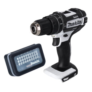 Makita DHP 482 ZW Akku Schlagbohrschrauber 18 V 62 Nm Solo + Bit Set 31 tlg. ( D-30667 )