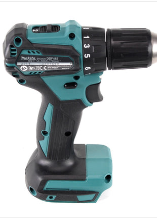 Makita DDF 483 Z Akku Bohrschrauber 18 V 40 Nm Brushless +  Bit Set 31 tlg. (  D-30667 )