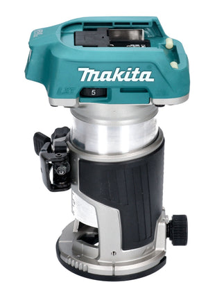 Makita DRT 50 ZJX3 Akku Multifunktionsfräse 18 V Brushless + Fräsmodule + 15 tlg. Fräser Set + Makpac - ohne Akku, ohne Ladegerät