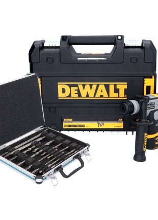 DeWalt DCH 172 NT akumulatorowa wiertarko-wkrętarka udarowa 18 V 1,4 J SDS plus Brushless + 13-częściowy zestaw wierteł i dłut + TSTAK - bez akumulatora, bez ładowarki